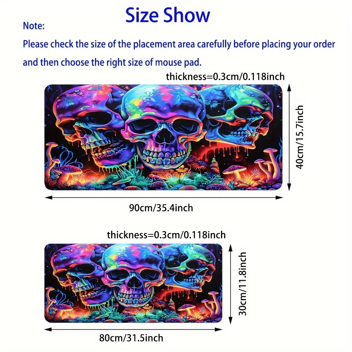 Graffiti Art Skull Mouse Pad 90x40cm Desktop Mat Setup Mousepad Xxl Gaming Accessories Rug Mouse Carpet Desk Mat Decorations