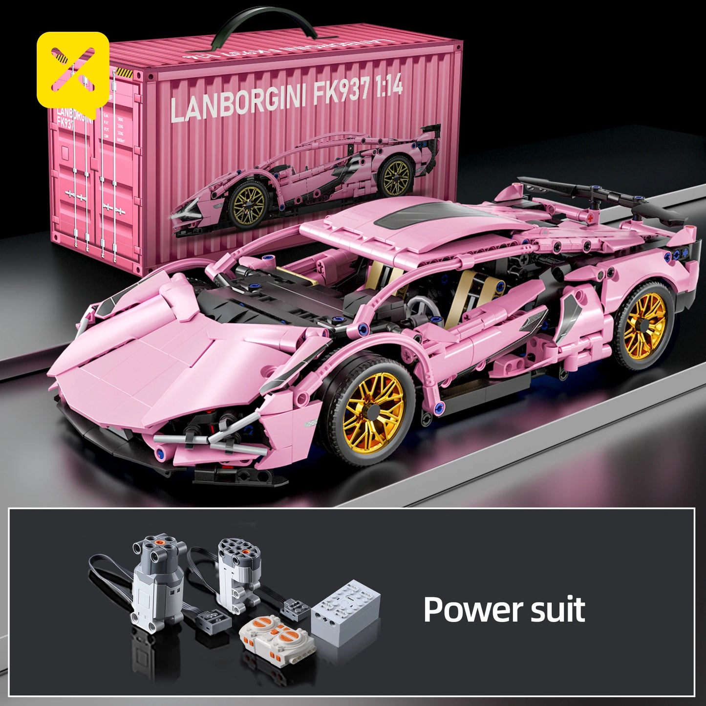ToylinX Racing Car Model – Speedy Technical Building Blocks!