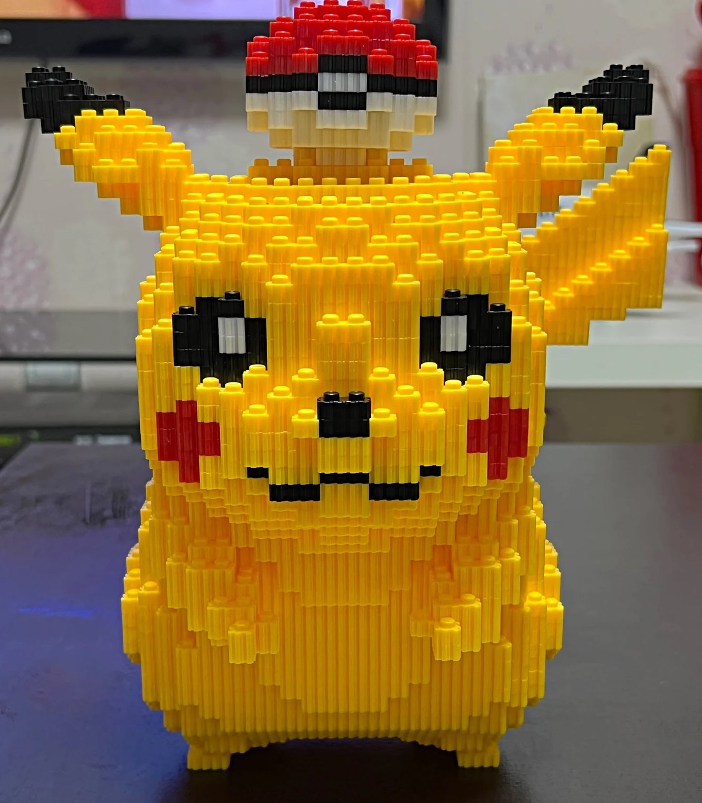Pokemon 5210 Particle Anime Pikachu Diamond Micro Building Blocks Games Model Mini Bricks Figures Decompression Toys Kids Gifts