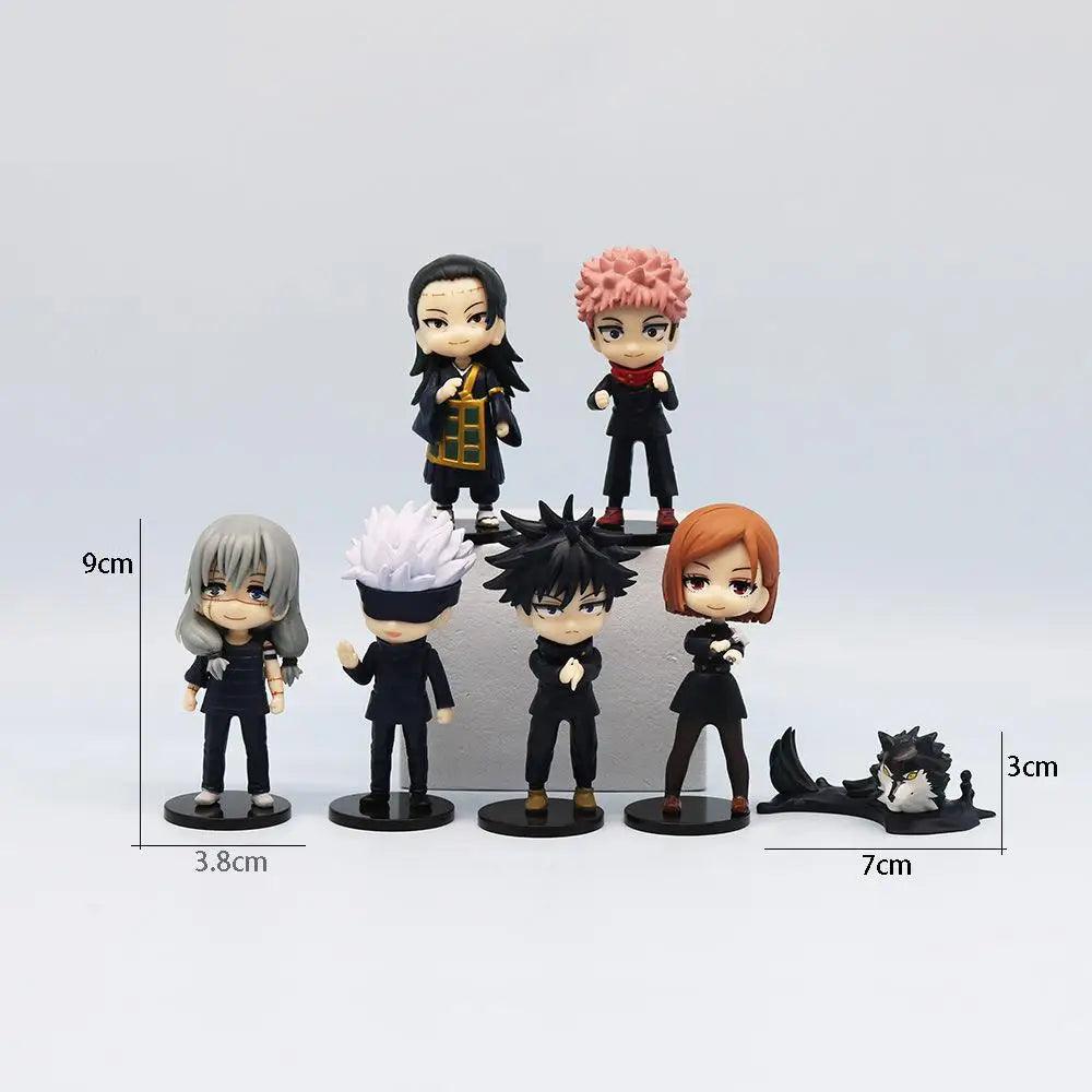 Posket Jujutsu Kaisen 9cm Figure Satoru Gojo Itadori Yuji Geto Suguru Nobara Megumi Collection Character Ornaments - Rexpect Nerd