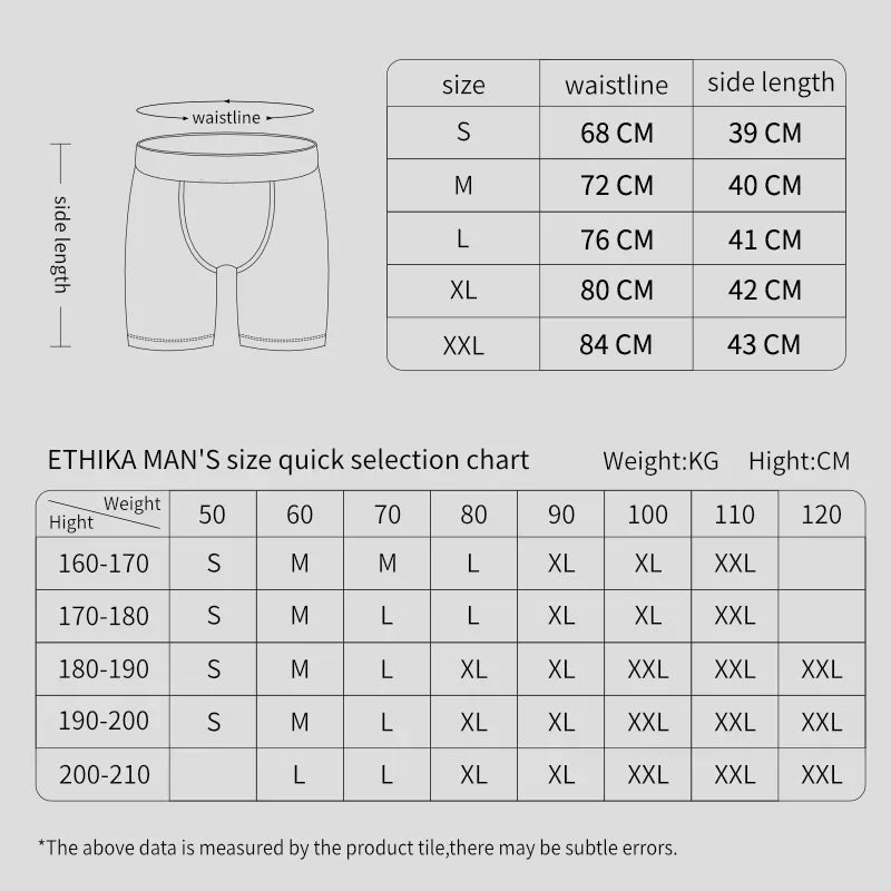 6-Pack Men’s Boxer Briefs – Breathable, Stylish & Comfortable Fit