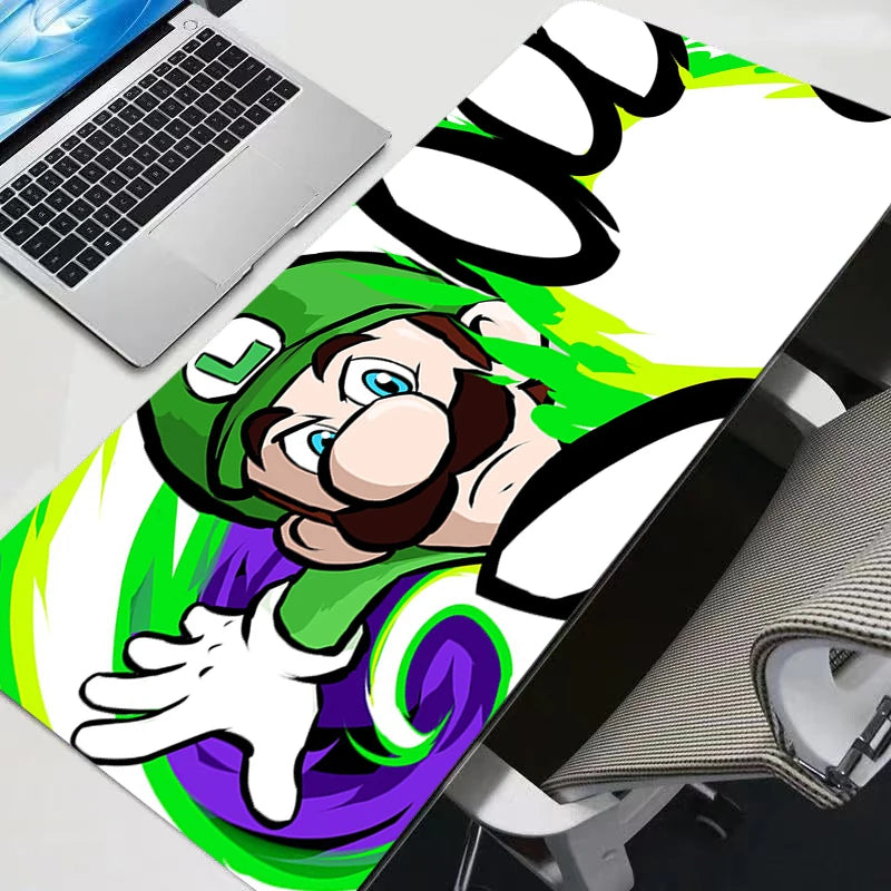 Gamer Desk Mat Super M-mario XXL Mousepads Pc gift Mouse Pad Office Desk Pads Large Mousepad Non-slip For Computer For LOL