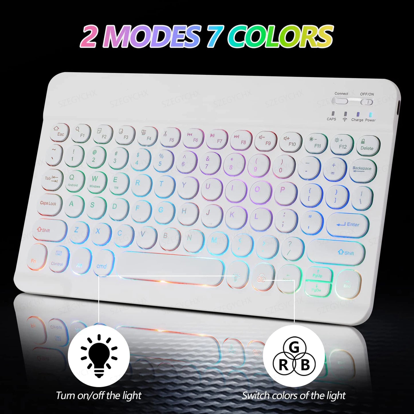 Bluetooth Wireless Magic for iPad 9 Generation Air Pro Mini Keyboard Mouse 11/10/9inch Tablet Keyboard for xiaomi Samsung Huawei