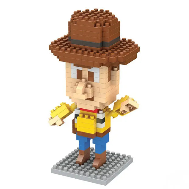 Disney Hero Cartoon Micro Particle Building Blocks Children Assembly Toy Anime figure Boy Girl Kid Gift Cute And Pretty