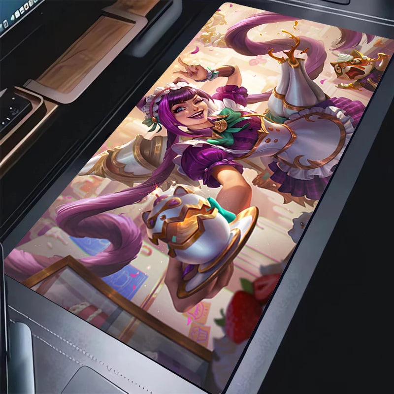 Jinx Arcane Gaming Mouse Pad – Large Graffiti Desk Mat for PC & Laptop