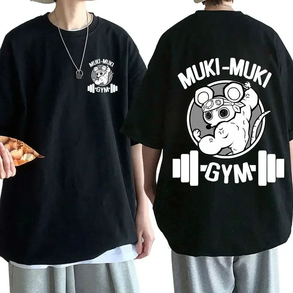 Uzui Tengen Ninja Mice T-Shirt – Demon Slayer Gym Tee for Anime Fans
