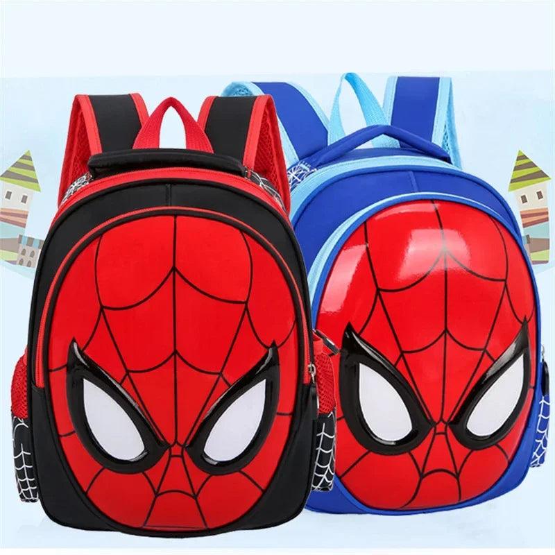 Marvel Spider-Man 3D Backpack - Superhero Cartoon Bag for Boys and Kindergarten Kids