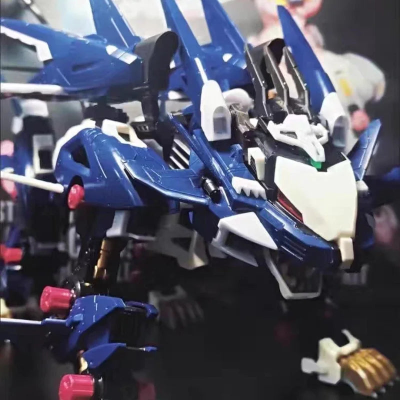 BT Building Blocks ZOIDS RZ-041 Liger ZERO Jager 1:72 Scale Full Action Plastic Kit Assemble Model Christmas Gifts For Children