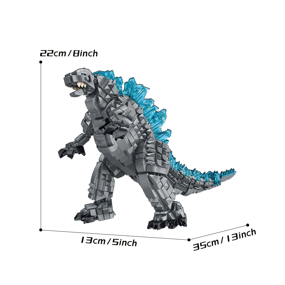 In stock games Monster dinosaur movie Series moc Building Block model toy cus-laa gifts Christmas kids set 1284pcs