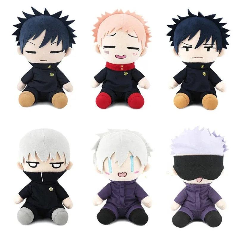Jujutsu Kaisen Plush Dolls - Satoru Gojo, Megumi, Yuji, & More Kawaii Anime Toys