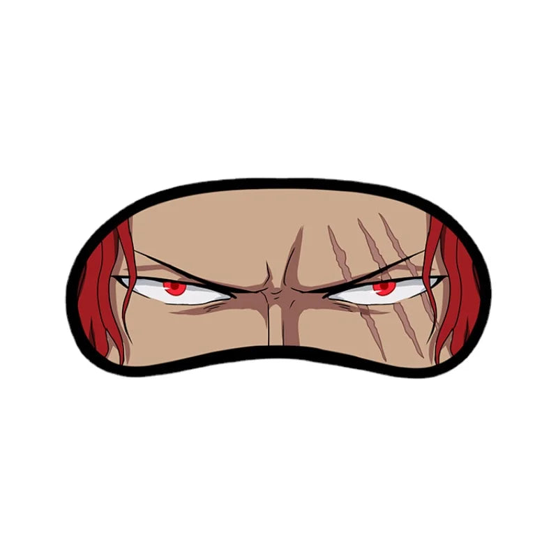 One Piece Blackout Sleep Mask - Luffy, Zoro, Chopper & Ace Design