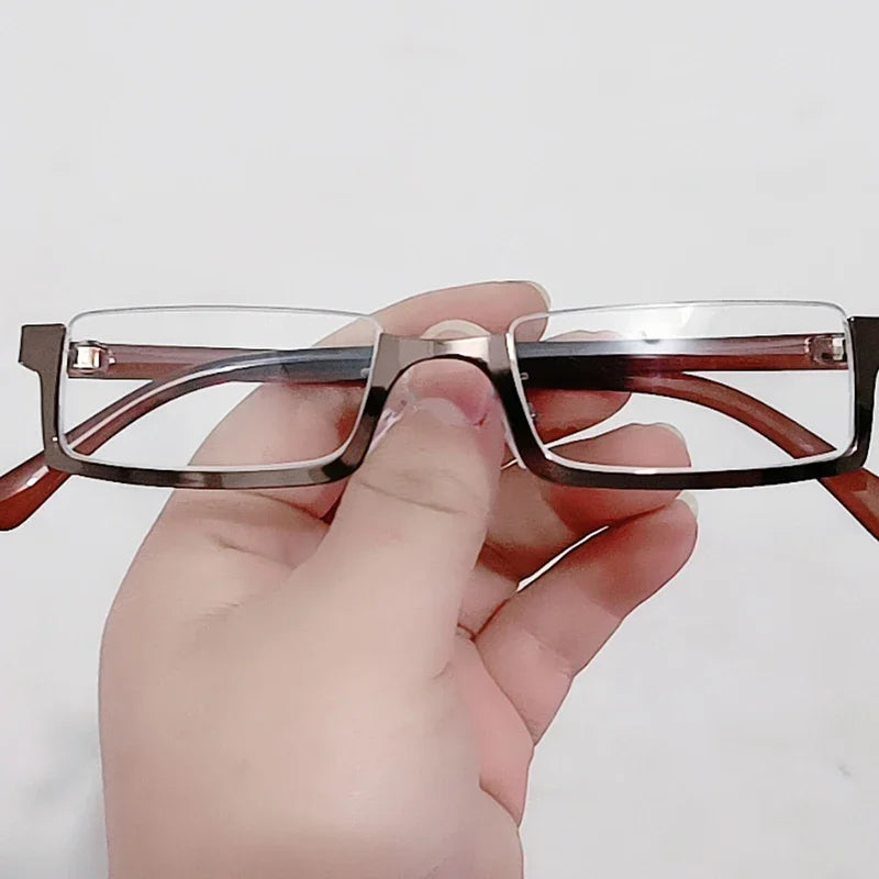 Zenin Maki Cosplay Glasses – Purple Half-Frame Anime Eyewear Prop