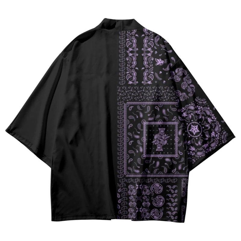 Men’s Lightweight Polyester Kimono by Bebovizi – Stylish and Comfortable