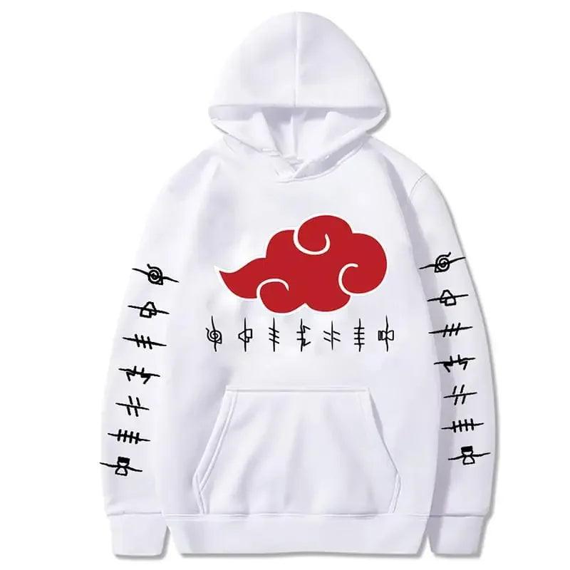 Unisex Akatsuki Cloud Hoodie - Fashion Printed Pullover for Autumn & Winter