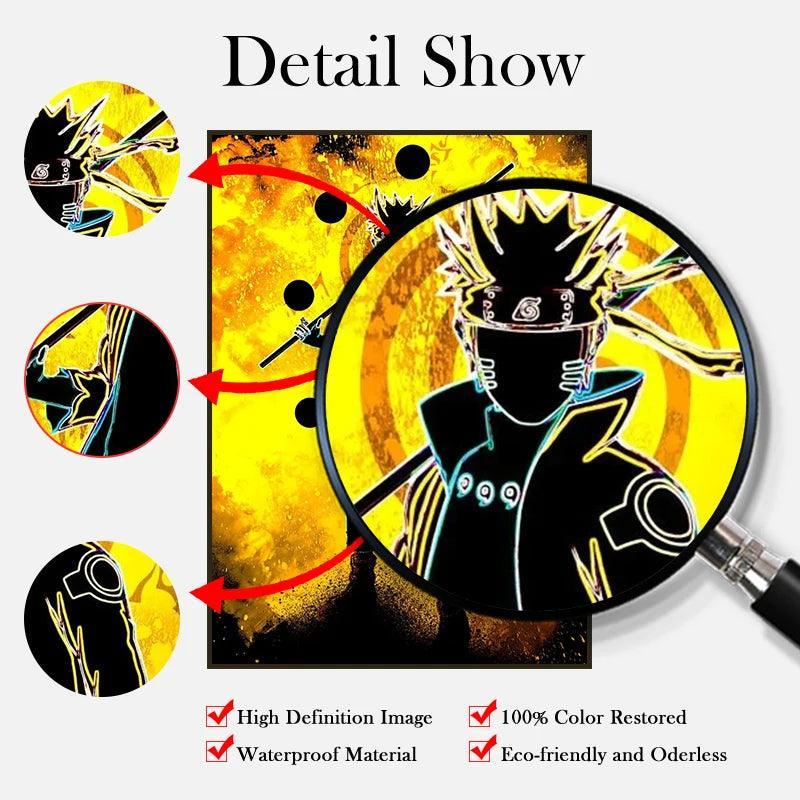 Set Sail on an Epic Adventure with One Piece 5-Piece Canvas Wall Art! - Rexpect Nerd