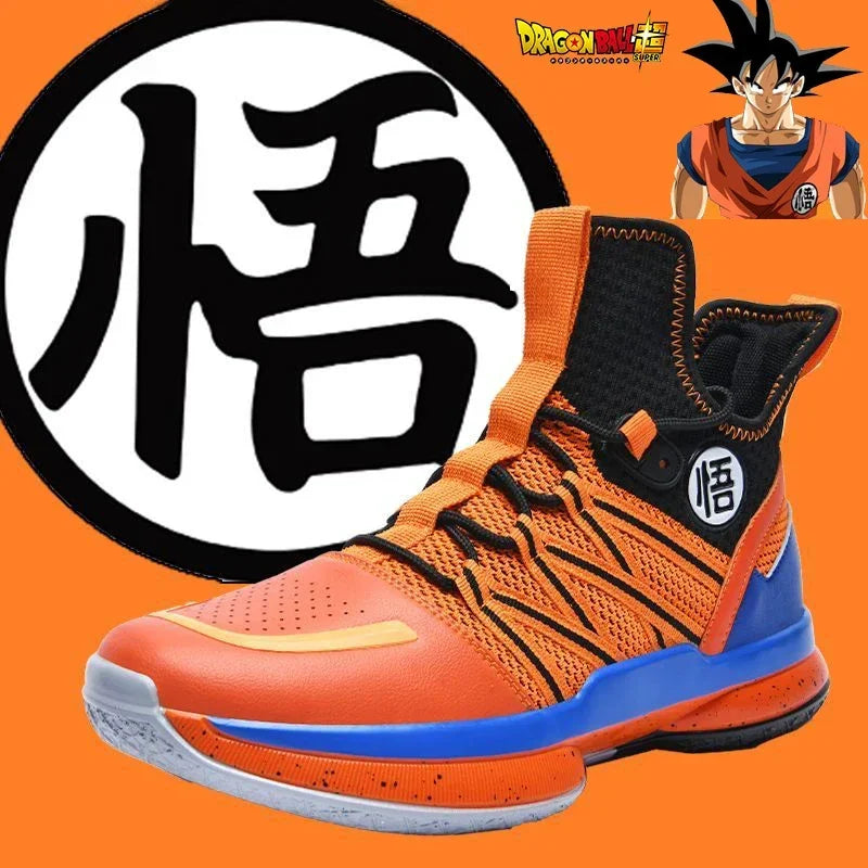 Anime Dragon Ball Son Goku Kakarotto Basketball Shoes – Non-Slip Sneakers for Men & Women