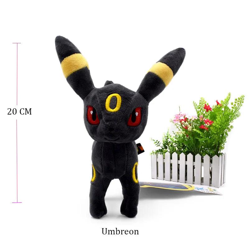 Style Standing Eevee Plush Toy Pokemon Shiny Umbreon Vaporeon Jolteon Flareon Espeon Leafeon Stuffed Doll Peluche Gift - Rexpect Nerd