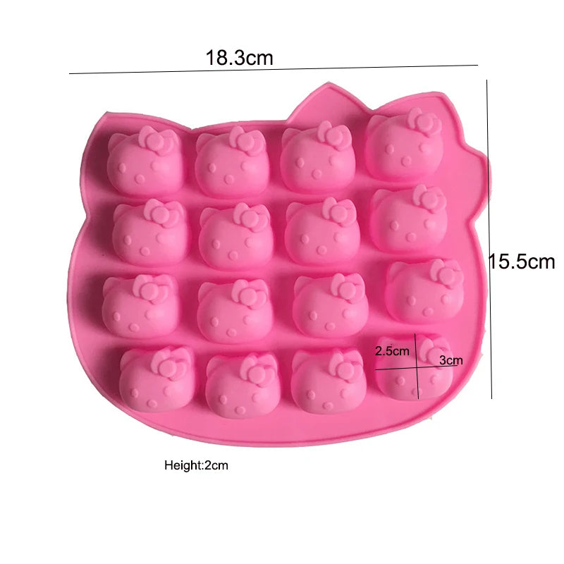 Cartoon Silicone Molds for Baking | Animal Chocolate & Soap Moulds – Stitch, Bear, Duck