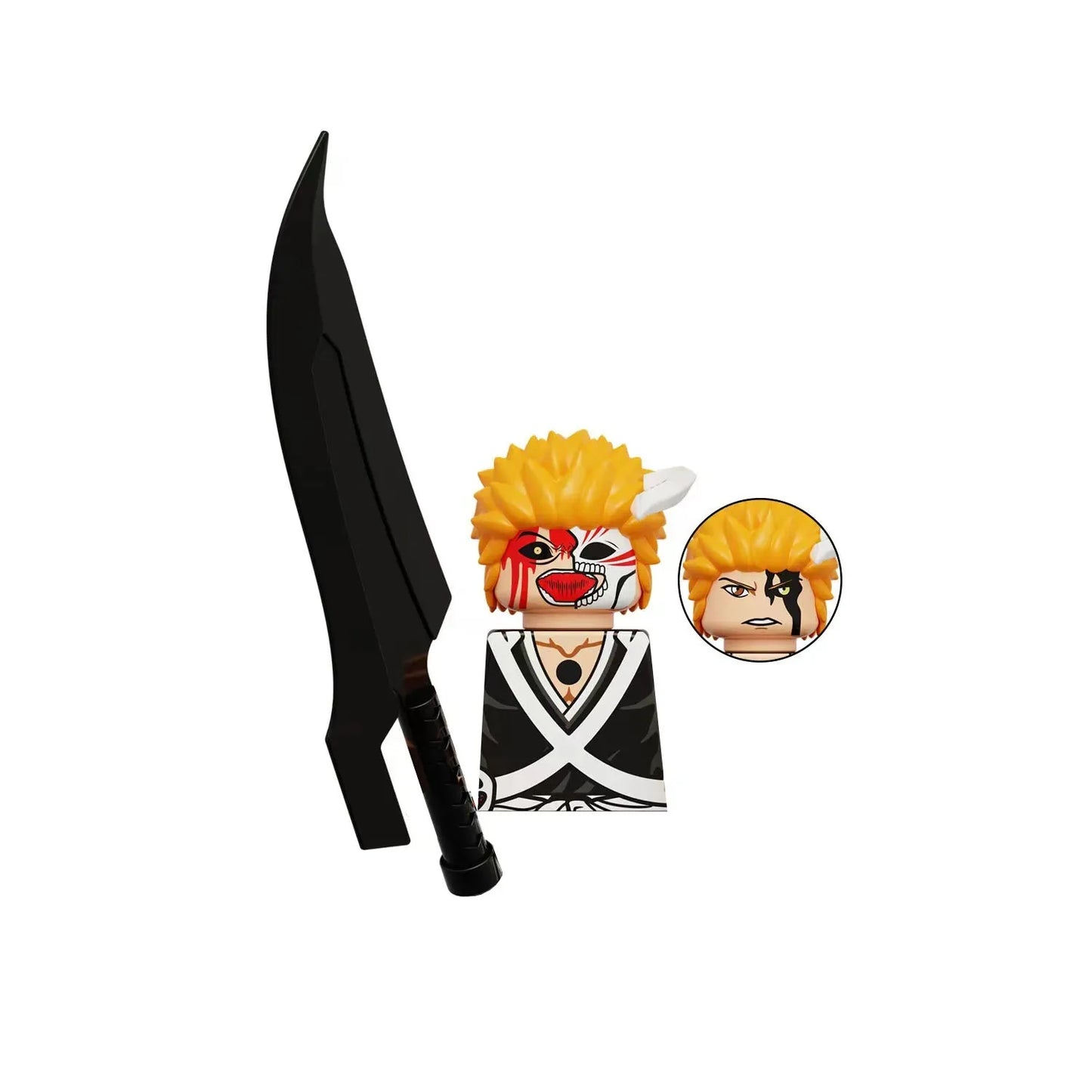 Bleach Anime Cartoon Ulquiorra Building Blocks Mini Action Figures Bricks Educational Model Christmas Gift Toys Children
