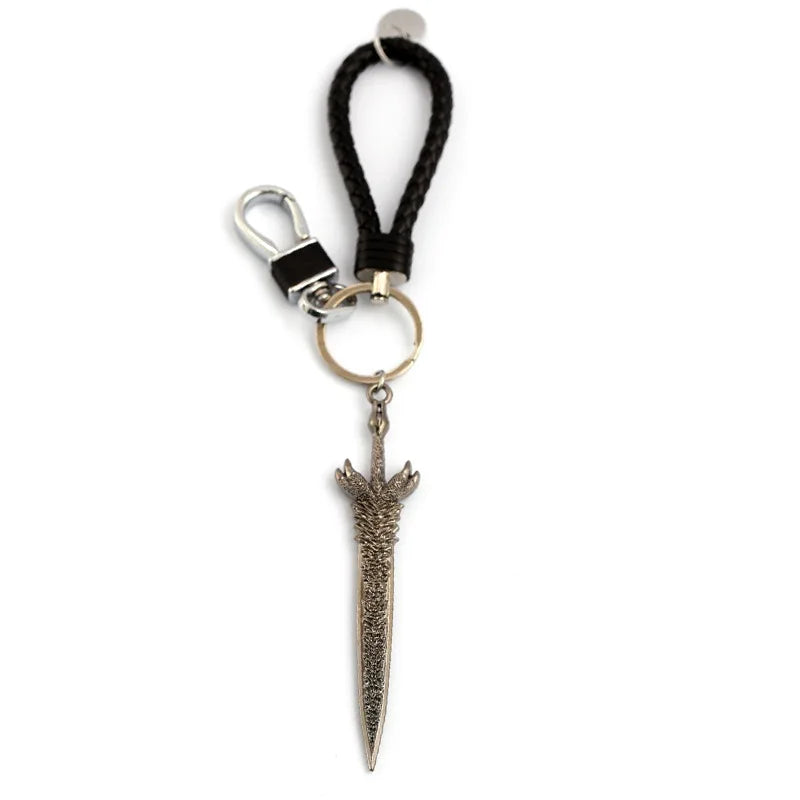 Dante Rebellion Sword Keychain | Devil May Cry Metal Anime Accessory