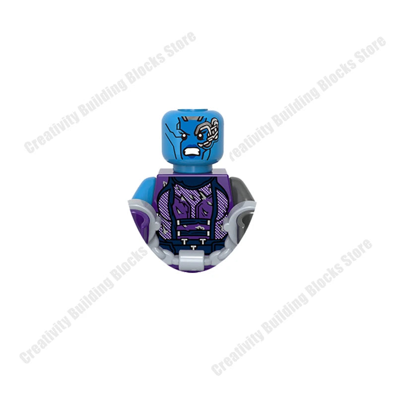 Disney Hot 3D mini Avengers superhero Character Model Set Building Blocks Assembling Toys Children's Birthday Gifts Boys Girls