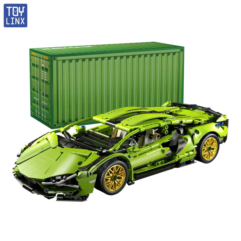 ToylinX Racing Car Model – Speedy Technical Building Blocks!