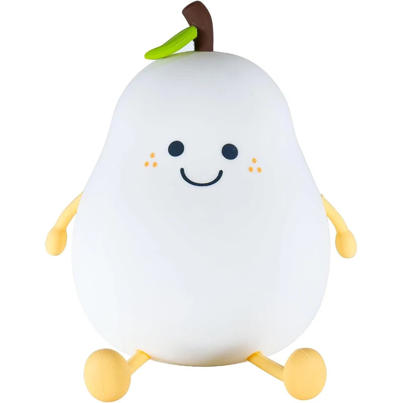 Cute Axolotl Night Light Silicone Nursery Sleeping Lamp Touch Control Nightlights USB Rechargeable Table Lamp for Baby Child
