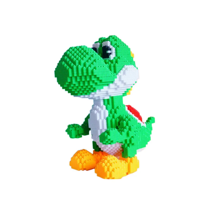 New Disney Building Blocks Dinosaur Boys Small Particle Puzzle Toys For Children, High Difficulty Ornament Gifts