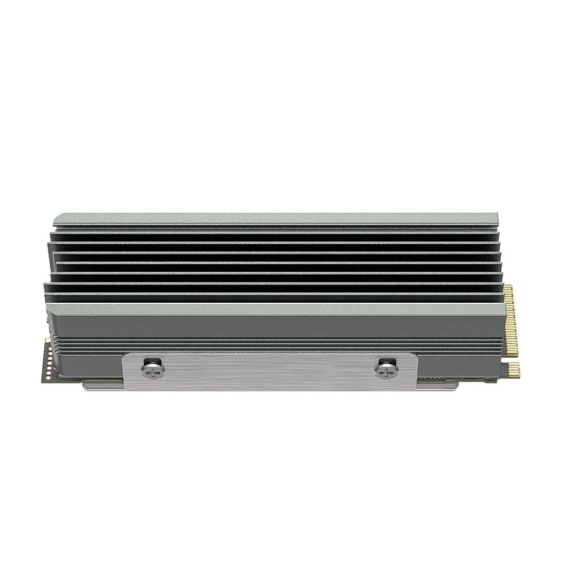 TEUCER M.2 NVMe 2280 SSD Heatsink Dual Copper Tube High Efficiency Radiator with Double-sided SSD Thermal Pad