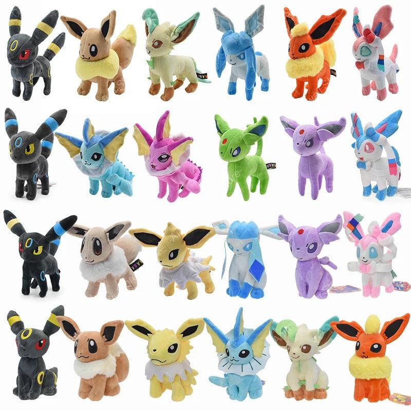 Gotta Catch 'Em All: Adorable Eevee Evolution Plush Toys! 💖 - Rexpect Nerd