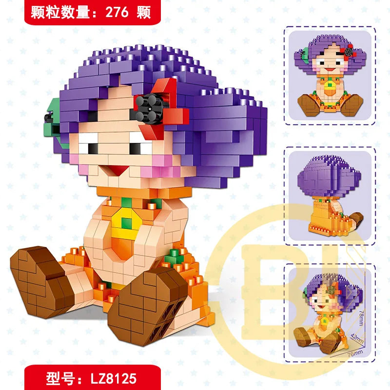 Disney Hero Cartoon Micro Particle Building Blocks Children Assembly Toy Anime figure Boy Girl Kid Gift Cute And Pretty