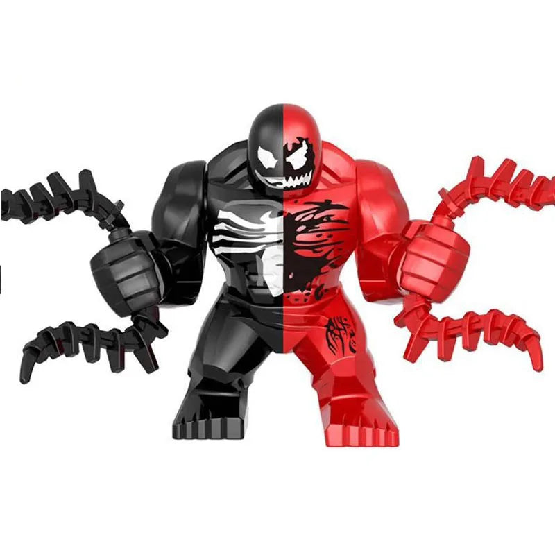 New Marvel 3D superhero characters large model building blocks assembly toys children's birthday gifts boys girl