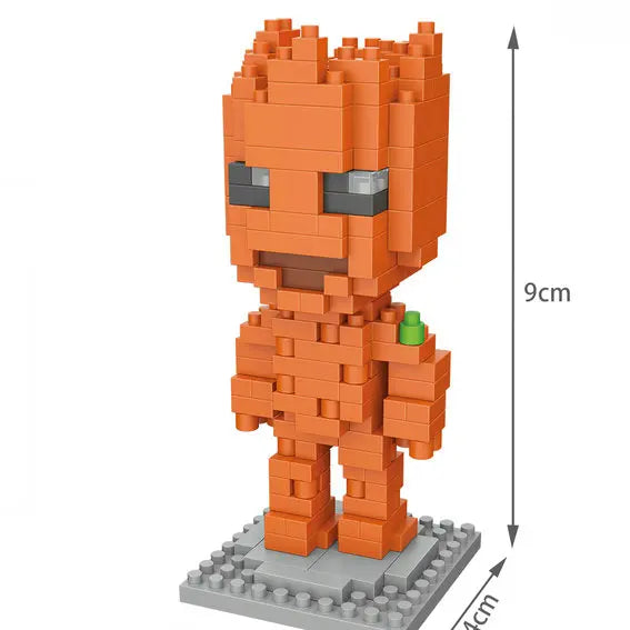 Disney Hero Cartoon Micro Particle Building Blocks Children Assembly Toy Anime figure Boy Girl Kid Gift Cute And Pretty