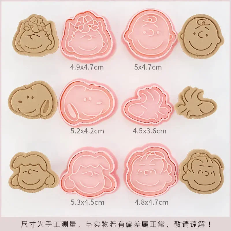 Snoopy Cookie Cutter Set | Cute DIY 3D Baking Moulds for Kids & Families