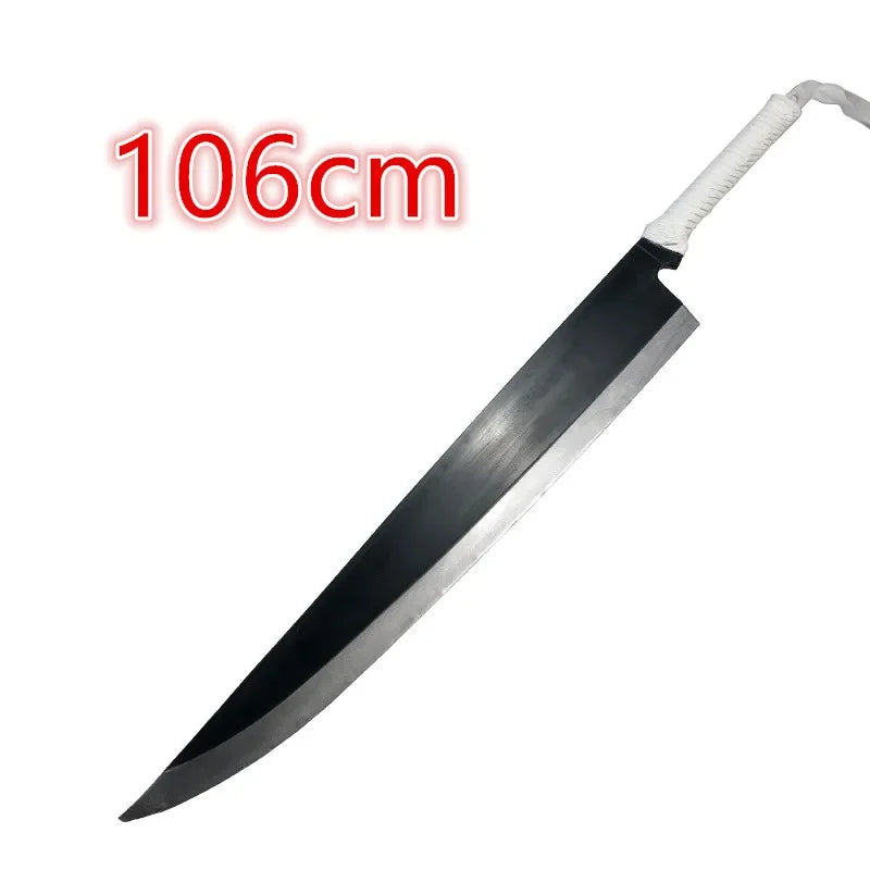Ichigo Kurosaki Zanpakutou Sword – 1:1 Bleach Cosplay Katana (Safe PU)