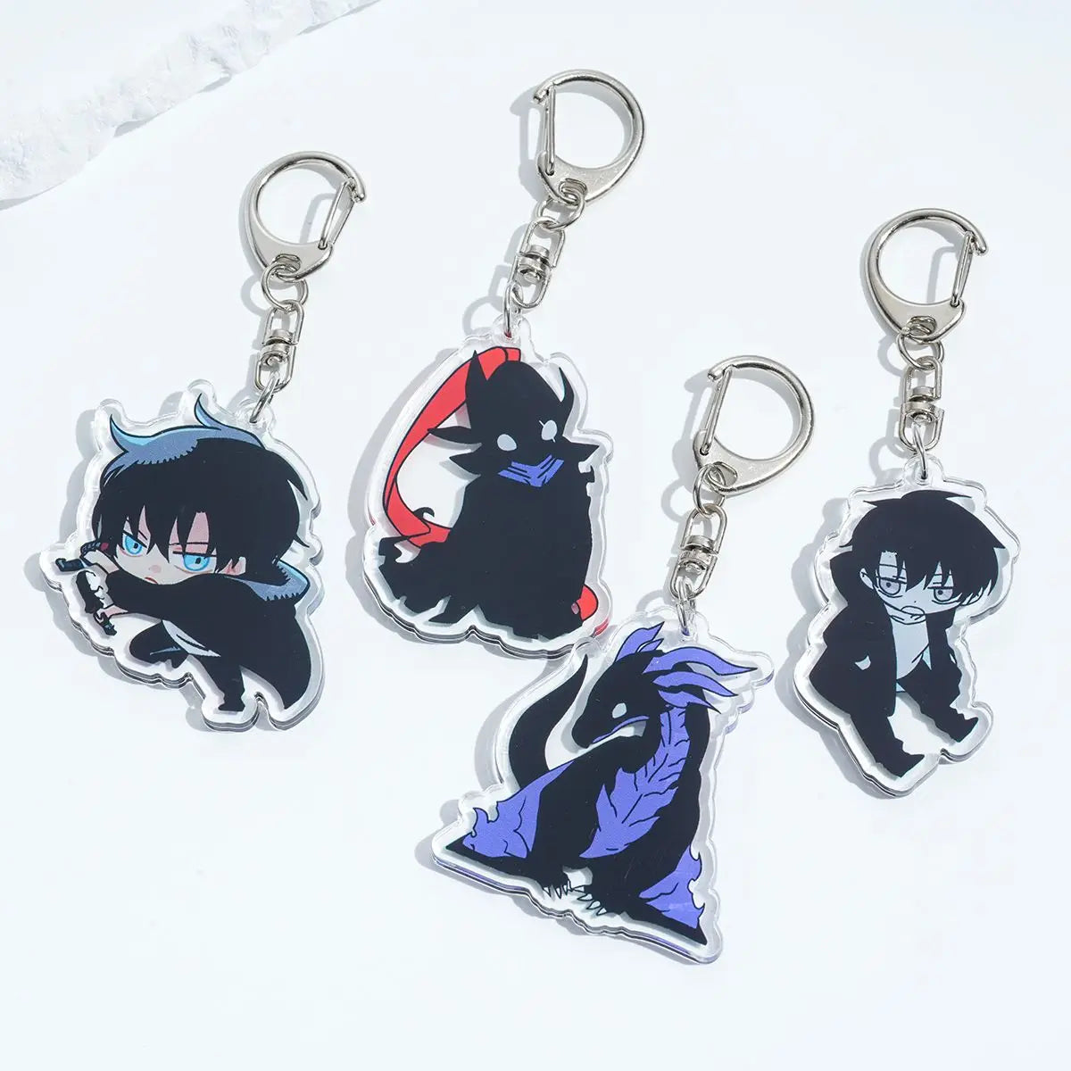 Solo Leveling Acrylic Keychain – Anime Bag Charm & Keyring Gift
