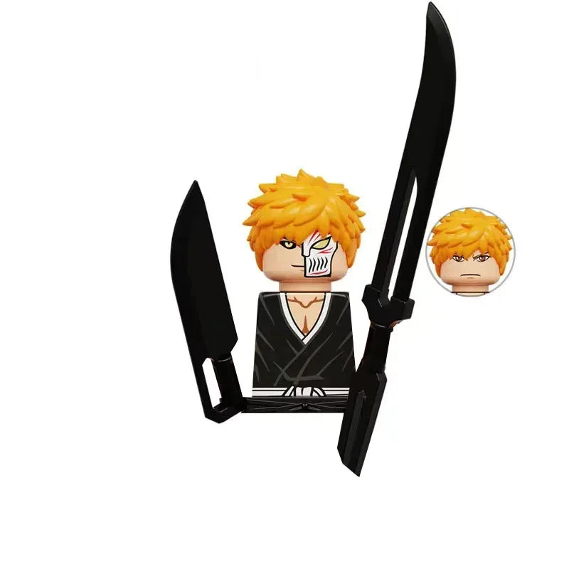 Bleach Anime Cartoon Ulquiorra Building Blocks Mini Action Figures Bricks Educational Model Christmas Gift Toys Children