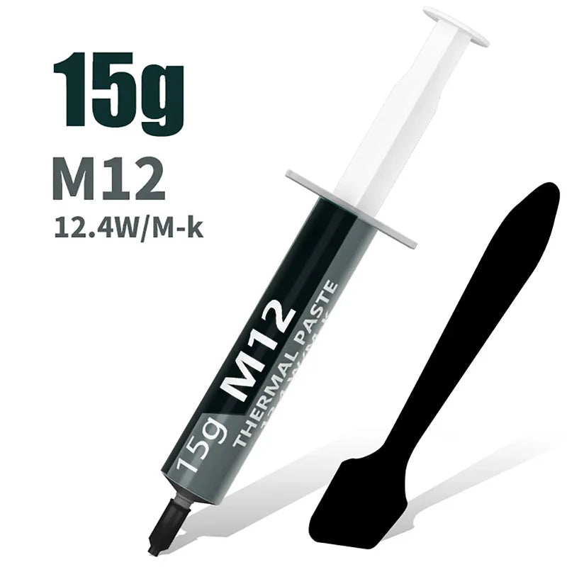 COOLCIRC Thermal Paste Performance Thermal Conductive Grease Paste 12.4 W/MK 1/4/8/15/30g For Game PC PS5 CPU GPU Cooling
