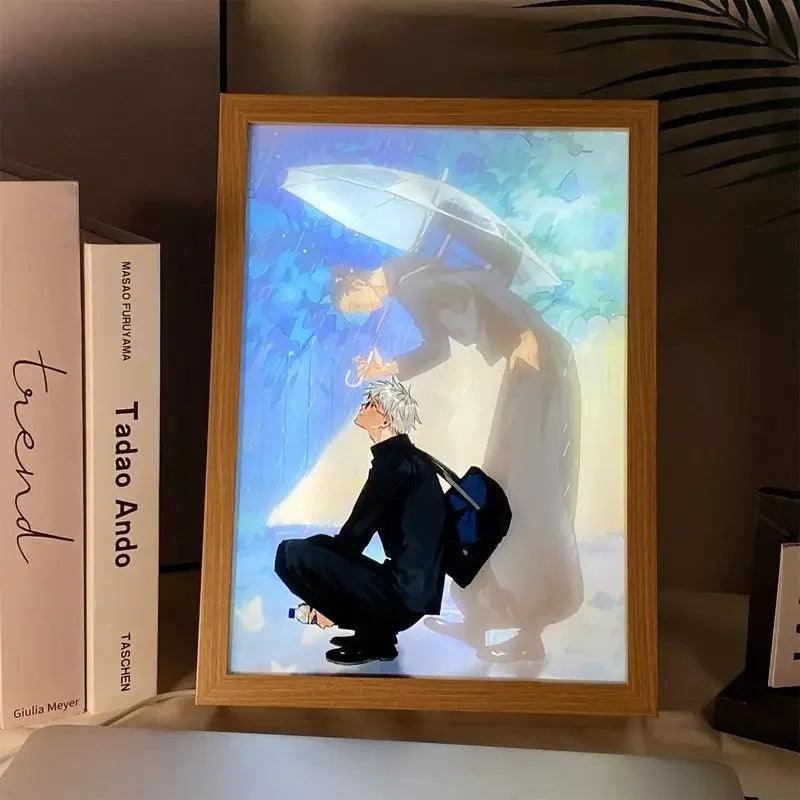 Light Up Your World with a Jujutsu Kaisen LED Photo Frame Lamp! - Rexpect Nerd