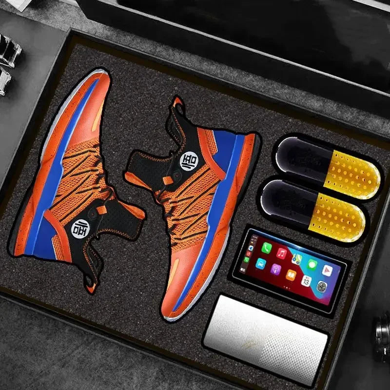 Anime Dragon Ball Son Goku Kakarotto Basketball Shoes – Non-Slip Sneakers for Men & Women