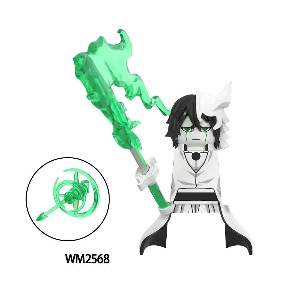 Bleach Anime Cartoon Ulquiorra Building Blocks Mini Action Figures Bricks Educational Model Christmas Gift Toys Children