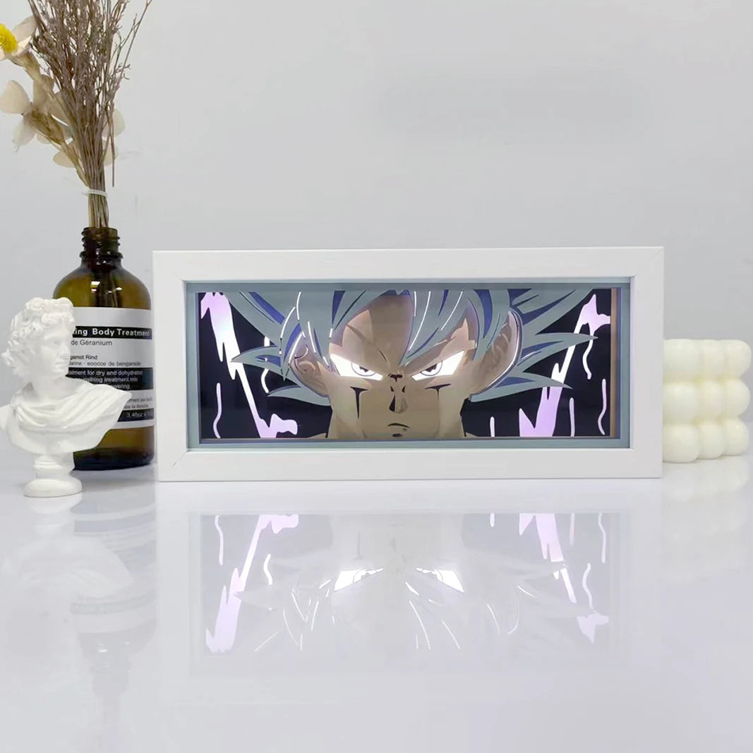Anime LED Light Box – Manga Paper Carving Desk Lamp for Kids & Collectors