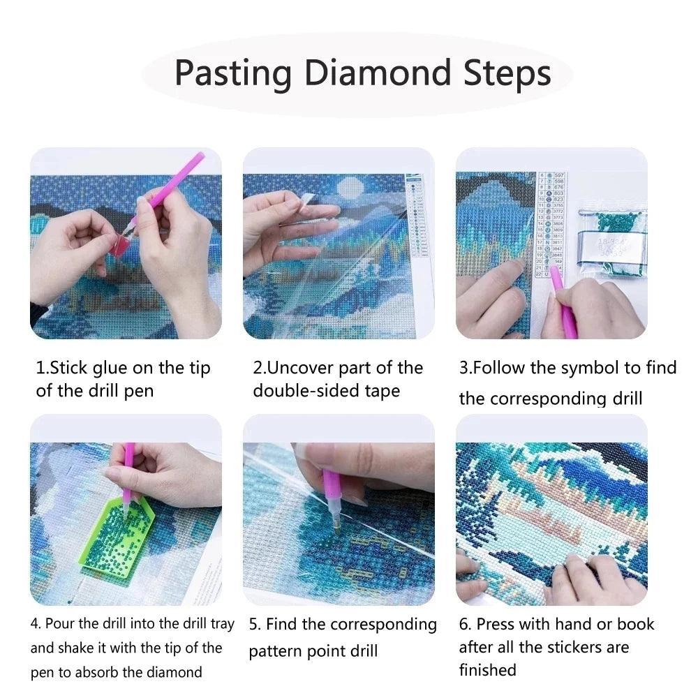 Unleash Your Inner Artist and Slay the Canvas with OUQU Diamond Art Painting Kits! - Rexpect Nerd