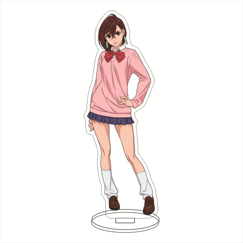 Dandadan Ayase Momo & Takakura Ken 16cm Acrylic Stand Model - Anime Gifts for Fans