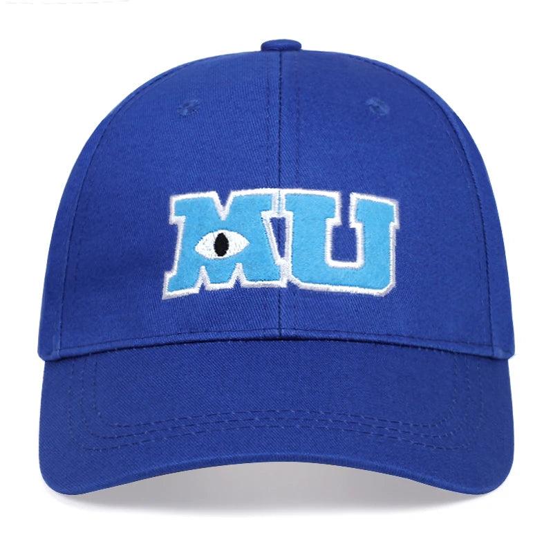 Monsters University Embroidered Baseball Cap - Unisex Cotton Sun Hat
