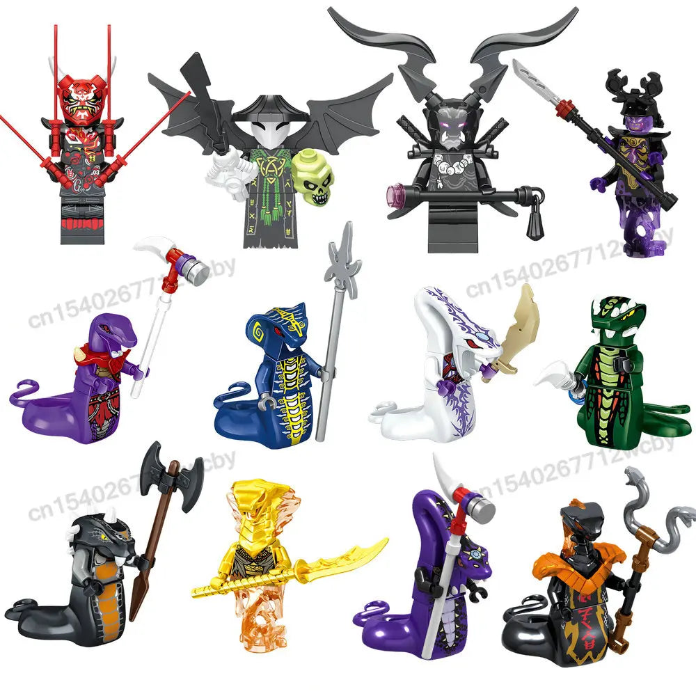 Hot-Selling 4cm Children Anime Figure Hero Building Blocks Kid Gift Assembling Toy Model Mini Movies Characters Figurine Bricks