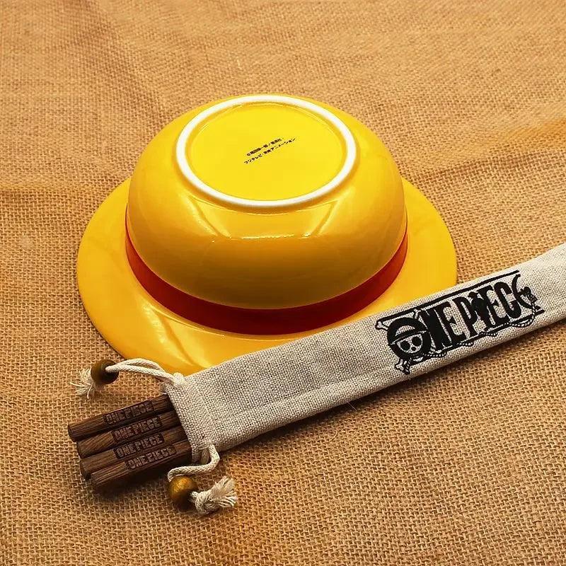 Set Sail for Delicious Adventures with a One Piece Straw Hat Bowl! - Rexpect Nerd