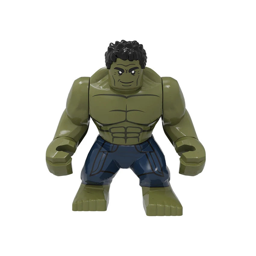 New Marvel 3D superhero characters large model building blocks assembly toys children's birthday gifts boys girl