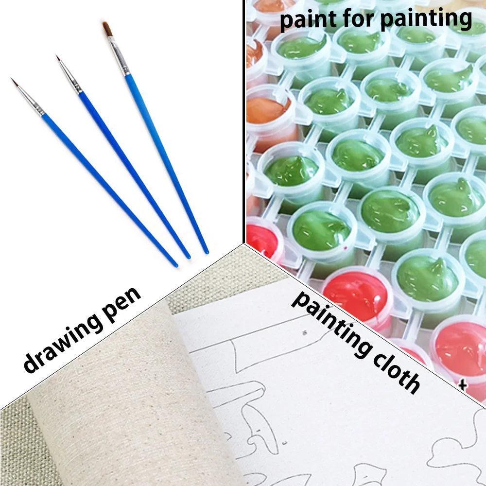 Unleash Your Inner Artist with a Stunning Dragon Girl Paint-by-Numbers Kit! - Rexpect Nerd