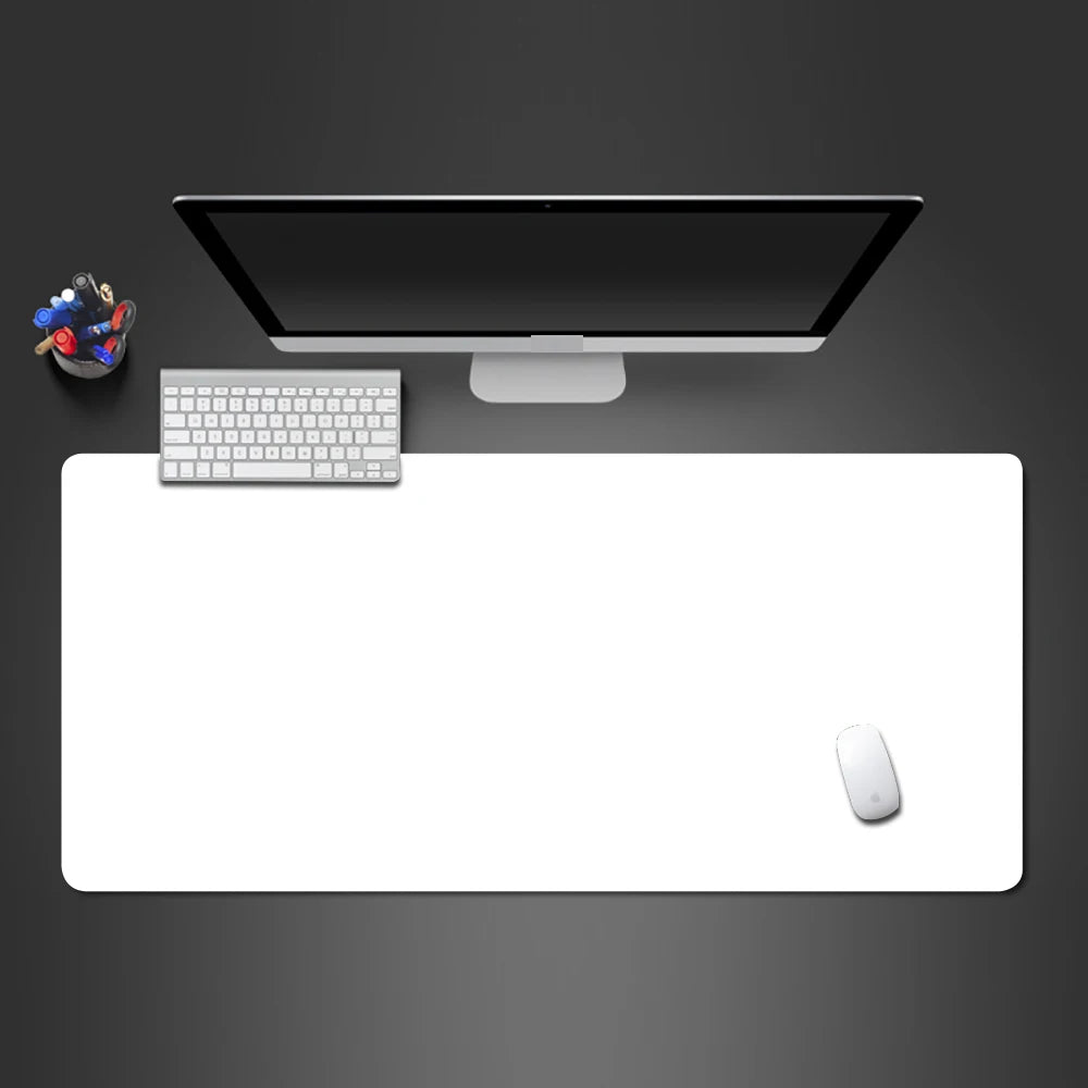 All Black Mouse Pad Water Proof Gaming Accessories Mause Ped 40x45 40x90CM Computer Desks Table Cushion Office Carpet Playmat